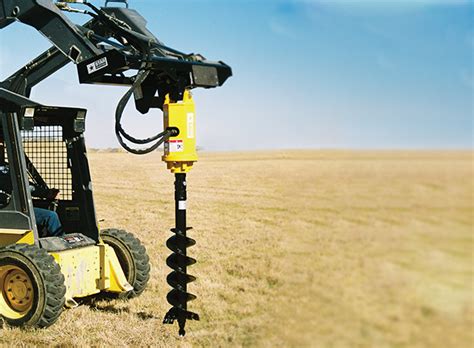 auger for cat skid steer|heavy duty rock augers.